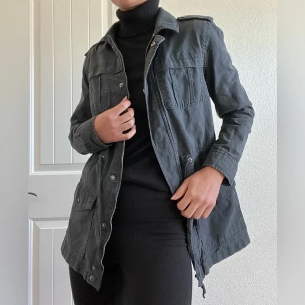 Merona Charcoal‎ Utility Jacket